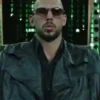 Escape The Matrix Andrew Tate Black Leather Coat