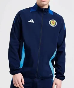 Euro 2024 Scotland Blue Track Jacket