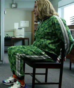 Eurovision Song Contest Lars Erickssong Green Track Suit