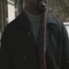 Evil Mike Colter Black Wool Coat