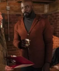 Evil TV Series Mike Colter Wool Coat