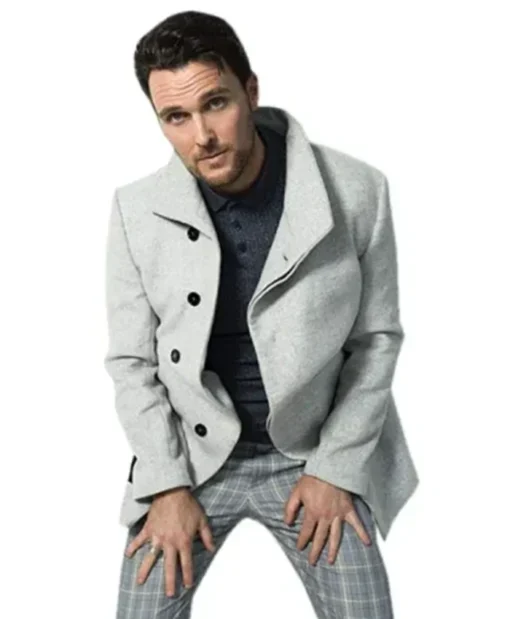 Extant Owain Yeoman Wool Grey Coat