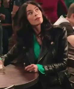Extended Family 2024 Abigail Spencer Black Jacket