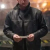 Extraction 2015 Bruce Willis Black Leather Jacket