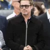 F1 2025 Brad Pitt Black Zip-Up Leather Jacket
