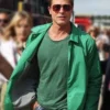 F1 2025 Brad Pitt Cotton Green Jacket