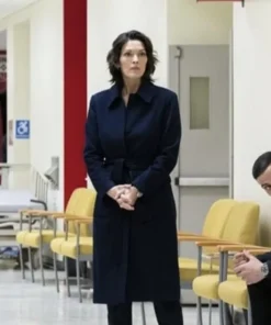FBI Alana De La Garza Black Coat