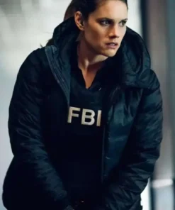 FBI Missy Peregrym Black Puffer Jacket