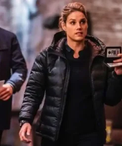 FBI Missy Peregrym Black Puffer Jacket For Sale