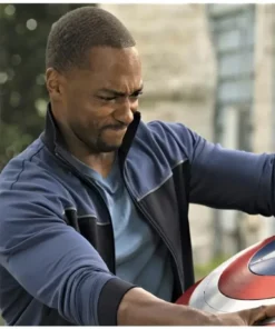 Falcon and Winter Soldier Sam Wilson blue Jacket