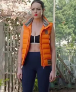 Fallon Carrington Dynasty S03 Puffer Vest