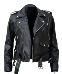 Fallout 4 Atom Cats Black Leather Gaming Jacket sale
