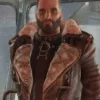 Fallout 4 Elder Maxson Fur Collar Battle Leather Coat