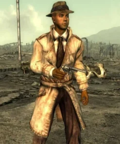 Fallout 4 Mysterious Stranger Long Trench Coat