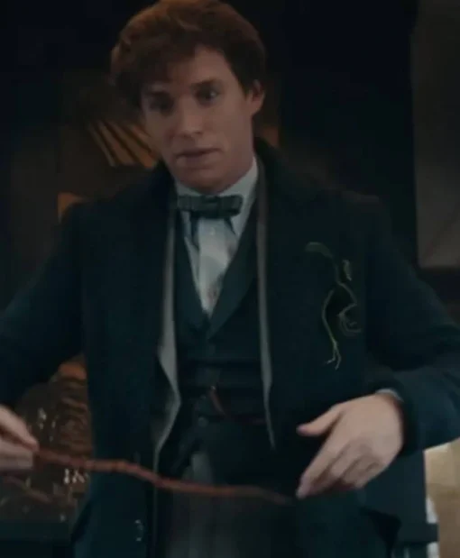 Fantastic Beasts The Secrets of Dumbledore Eddie Redmayne Blue Coat
