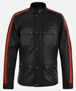 Fast and Furious Premiere Vin Diesel Jacket with Red Stripes