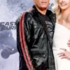Fast and Furious Premiere Vin Diesel Jacket with Red Stripes for sale