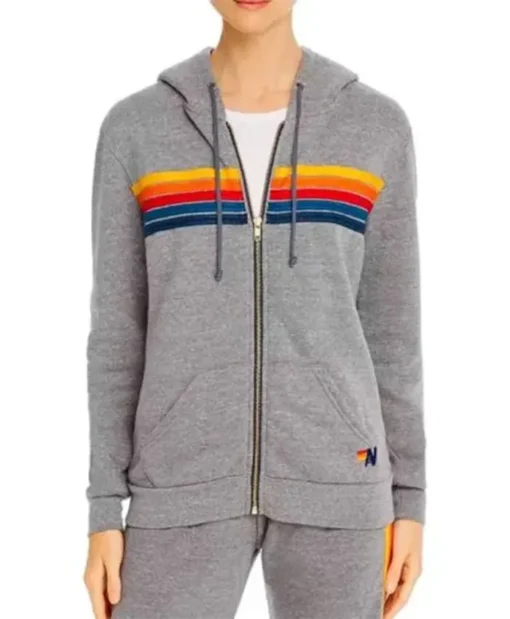 Fate The Winx Saga Abigail Cowen Grey Fleece Hoodie