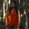 Fatin Jadmani The Wilds Orange Fleece Jacket
