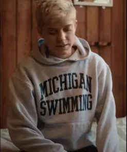 Feel Good Mae Martin Fleece Grey Hoodie