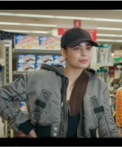 Feel The Beat Sofia Carson Grey Jacket