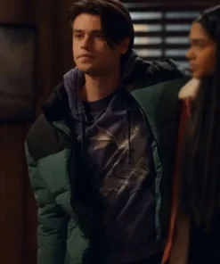 Felix Mallard Ginny And Georgia Green & Black Puffer Jacket