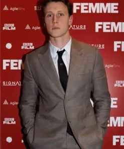 Femme 2024 George MacKay Premier Grey Blazer