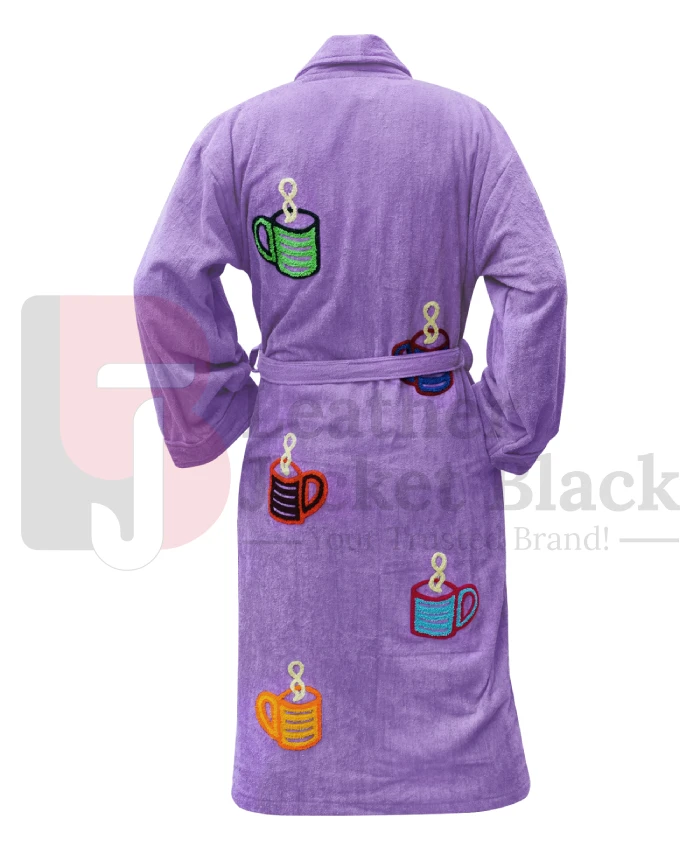 Purple Fight Club 1999 Tyler Durden Bath Robe