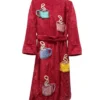 Fight Club 1999 Tyler Durden Maroon Robe Coat