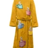 Fight Club 1999 Tyler Durden Yellow Robe Coat