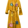 Fight Club 1999 Tyler Durden Yellow Robe Coat Sale