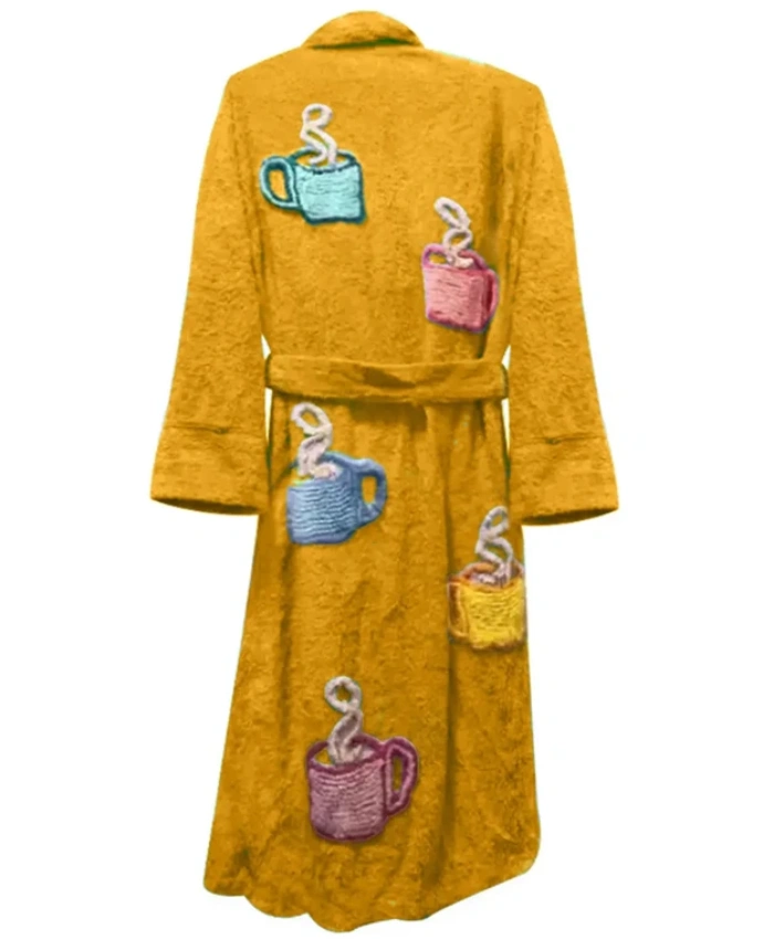 Fight Club 1999 Tyler Durden Yellow Robe Coat