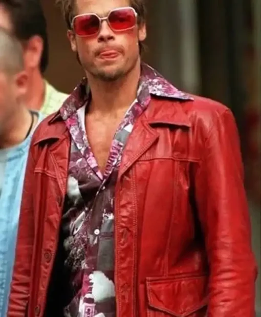 Fight Club Tyler Durden Leather Jacket