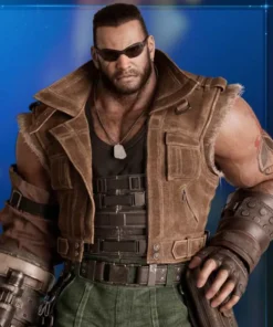 Final Fantasy VII Remake Barret Wallace Brown Vest