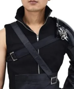 Final Fantasy VII Remake Cloud Strife Black Vest
