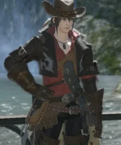 Final Fantasy XIV Gyuki Brown Jacket