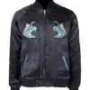Final Fantasy XV Noctis Lucis Caelum Black Bomber Jacket