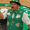 Finals Media Day NBA Guillermo Rodriguez Green Vest