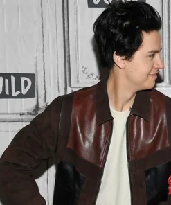 Five Feet Apart Cole Sprouse Brown Suede Leather Jacket
