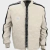 Ford V Ferrari Le Mans Shelby American Team White Jacket