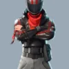 Fortnit Burnout Helmet Black Leather Jacket