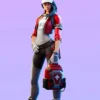 Fortnit Chapter 2 Remedy Red Cropped Leather Jacket