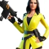 Fortnit Shade Skin Cropped Yellow Leather Jacket