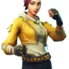 Fortnit Video Game Female Yellow Jacket