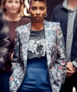 Found Shanola Hampton Floral Print Blazer
