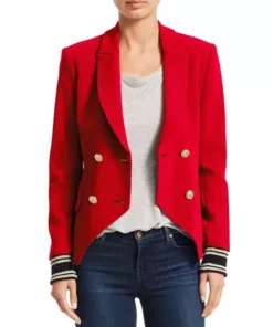 Francia Raisa Grown-Ish Red Blazer Jacket