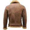 Francisco SF Shearling Brown Genuine Sheepskin Leather Fur Jacket
