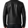 Frankenstein Black Leather Jacket For Men
