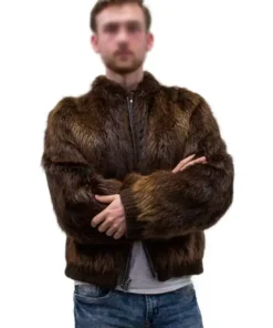 Fury Vintage Brown Mink Fur Jacket