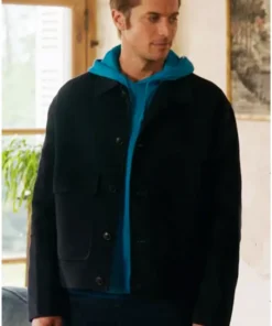 Gabriel Emily In Paris Black Jacket